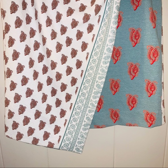 Anthropologie Maeve boho wrap skirt - Picture 2 of 8